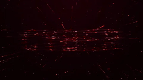 Cyber Particle Digital Data Analysis Big Data, High Tech Blockchain Data 動画素材 346756988