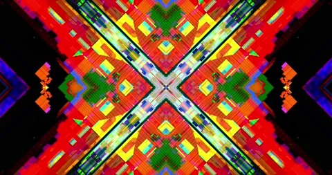 Cyber Patterns. Glitch VJ Loops. Abstract Backgrounds. Stock Footage 151116372