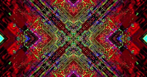 Cyber Patterns. Glitch VJ Loops. Abstract Backgrounds. Stock Footage 151116383