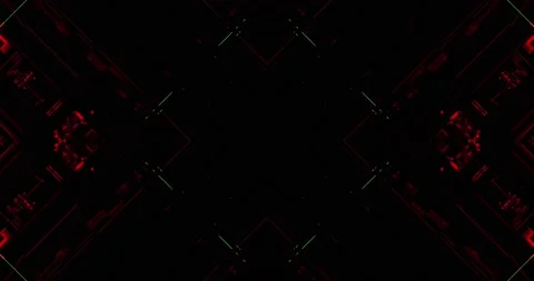 Cyber Patterns. Glitch VJ Loops. Abstract Backgrounds. Stock Footage 151116556