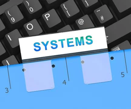Cyber Physical Systems Bot Interaction 3d Rendering 스톡 일러스트