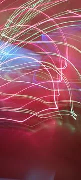 Cyber programming concept in blue theme for presentation abstract background Stock Photos