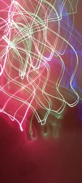 Cyber programming concept in blue theme for presentation abstract background Foto stock