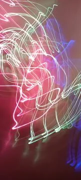 Cyber programming concept in blue theme for presentation abstract background Stock Photos