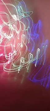 Cyber programming concept in blue theme for presentation abstract background Stock Photos