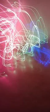 Cyber programming concept in blue theme for presentation abstract background Stock Photos