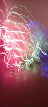 Cyber programming concept in blue theme for presentation abstract background Stock Photos