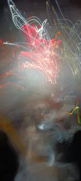 Cyber programming concept in blue theme for presentation abstract background Stock Photos