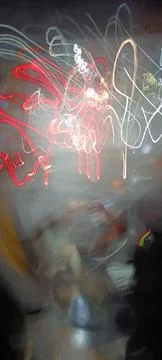 Cyber programming concept in blue theme for presentation abstract background Stock Photos