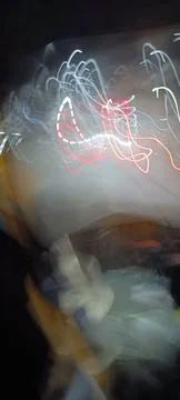 Cyber programming concept in blue theme for presentation abstract background Stock Photos