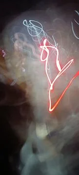 Cyber programming concept in blue theme for presentation abstract background Stock Photos