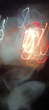 Cyber programming concept in blue theme for presentation abstract background Stock Photos