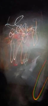 Cyber programming concept in blue theme for presentation abstract background Stock Photos