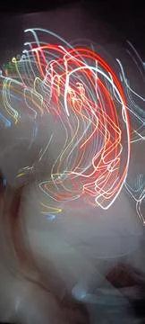 Cyber programming concept in blue theme for presentation abstract background Stock Photos