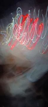 Cyber programming concept in blue theme for presentation abstract background Stock Photos