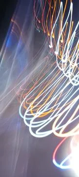 Cyber programming concept in blue theme for presentation abstract background Stock Photos