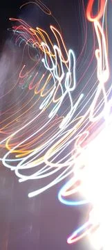 Cyber programming concept in blue theme for presentation abstract background Stockfoto's