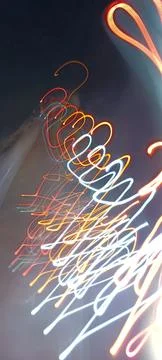 Cyber programming concept in blue theme for presentation abstract background Stock Photos