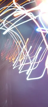 Cyber programming concept in blue theme for presentation abstract background Stock Photos