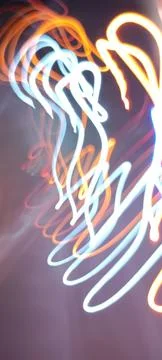 Cyber programming concept in blue theme for presentation abstract background Stock Photos