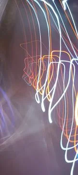 Cyber programming concept in blue theme for presentation abstract background Stock Photos