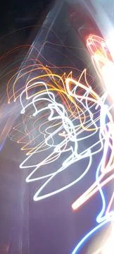 Cyber programming concept in blue theme for presentation abstract background Stock Photos