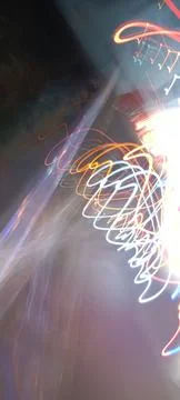 Cyber programming concept in blue theme for presentation abstract background Foto stock