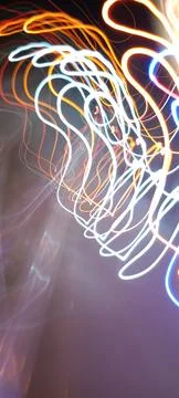 Cyber programming concept in blue theme for presentation abstract background Stock Photos