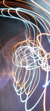 Cyber programming concept in blue theme for presentation abstract background Stock Photos