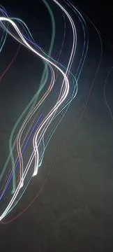 Cyber programming concept in blue theme for presentation abstract background Stock Photos