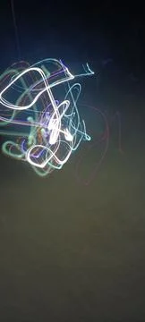 Cyber programming concept in blue theme for presentation abstract background Stock Photos