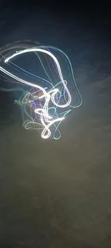 Cyber programming concept in blue theme for presentation abstract background Stock Photos