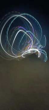 Cyber programming concept in blue theme for presentation abstract background Stock Photos