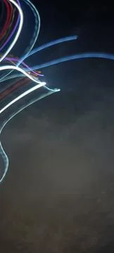 Cyber programming concept in blue theme for presentation abstract background Stock Photos