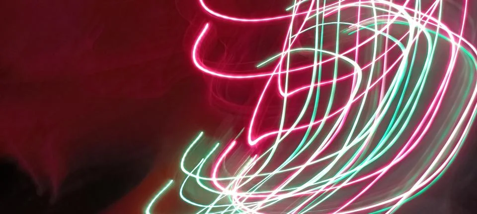 Cyber programming concept in blue theme for presentation abstract background Stock Photos