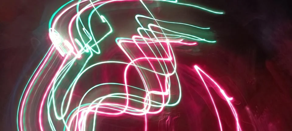 Cyber programming concept in blue theme for presentation abstract background Stock Photos