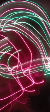 Cyber programming concept in blue theme for presentation abstract background Stock Photos