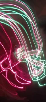 Cyber programming concept in blue theme for presentation abstract background Foto stock