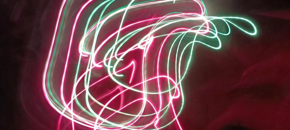 Cyber programming concept in blue theme for presentation abstract background Stock Photos