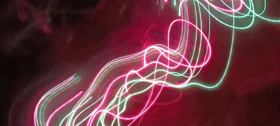 Cyber programming concept in blue theme for presentation abstract background Stock Photos