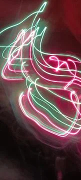 Cyber programming concept in blue theme for presentation abstract background Stock Photos