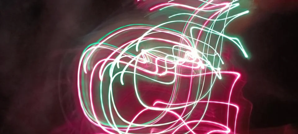 Cyber programming concept in blue theme for presentation abstract background Stock Photos