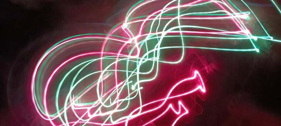 Cyber programming concept in blue theme for presentation abstract background Stock Photos