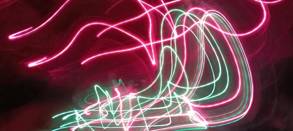 Cyber programming concept in blue theme for presentation abstract background Stock Photos