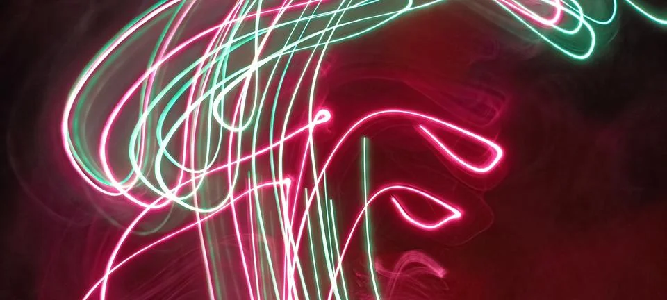 Cyber programming concept in blue theme for presentation abstract background Stock Photos