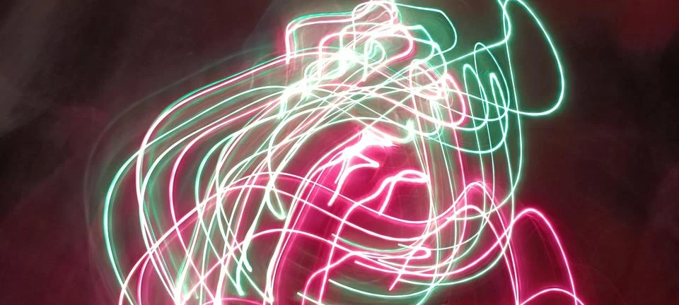 Cyber programming concept in blue theme for presentation abstract background Stock Photos