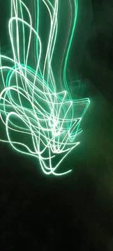 Cyber programming concept in blue theme for presentation abstract background Stock Photos