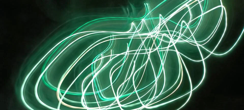 Cyber programming concept in blue theme for presentation abstract background Stock Photos