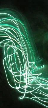 Cyber programming concept in blue theme for presentation abstract background Foto stock