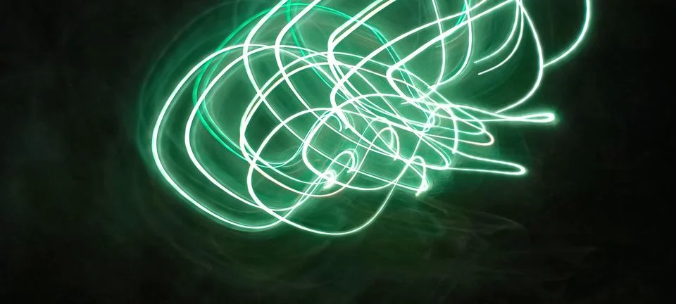 Cyber programming concept in blue theme for presentation abstract background Stock Photos